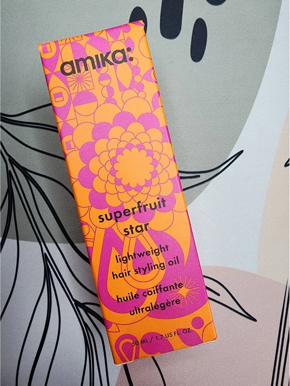 amika: Superfruit Star Lightweight Hair Styling Oil 1.7 oz